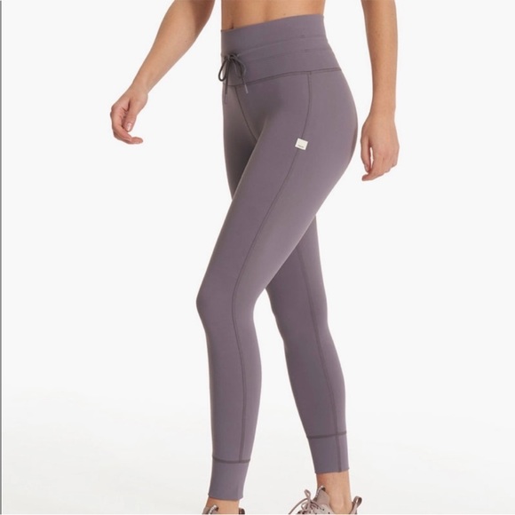 Vuori Pants - Vuori Daily legging in Sawyer high rise size Small purple